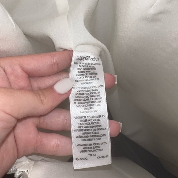 French Connection Ivory Whisper Minidress size 4 - Picture 8 of 8